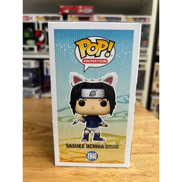 OFFICIAL WONDERCON STICKER Sasuke Uchiha Funko Pop #1940 Naruto Anime Shippuden - Picture 2 of 6